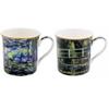 [A0199] - “Claude Monet” Porcelain Gift Box (2 Mugs) - 85x85mm