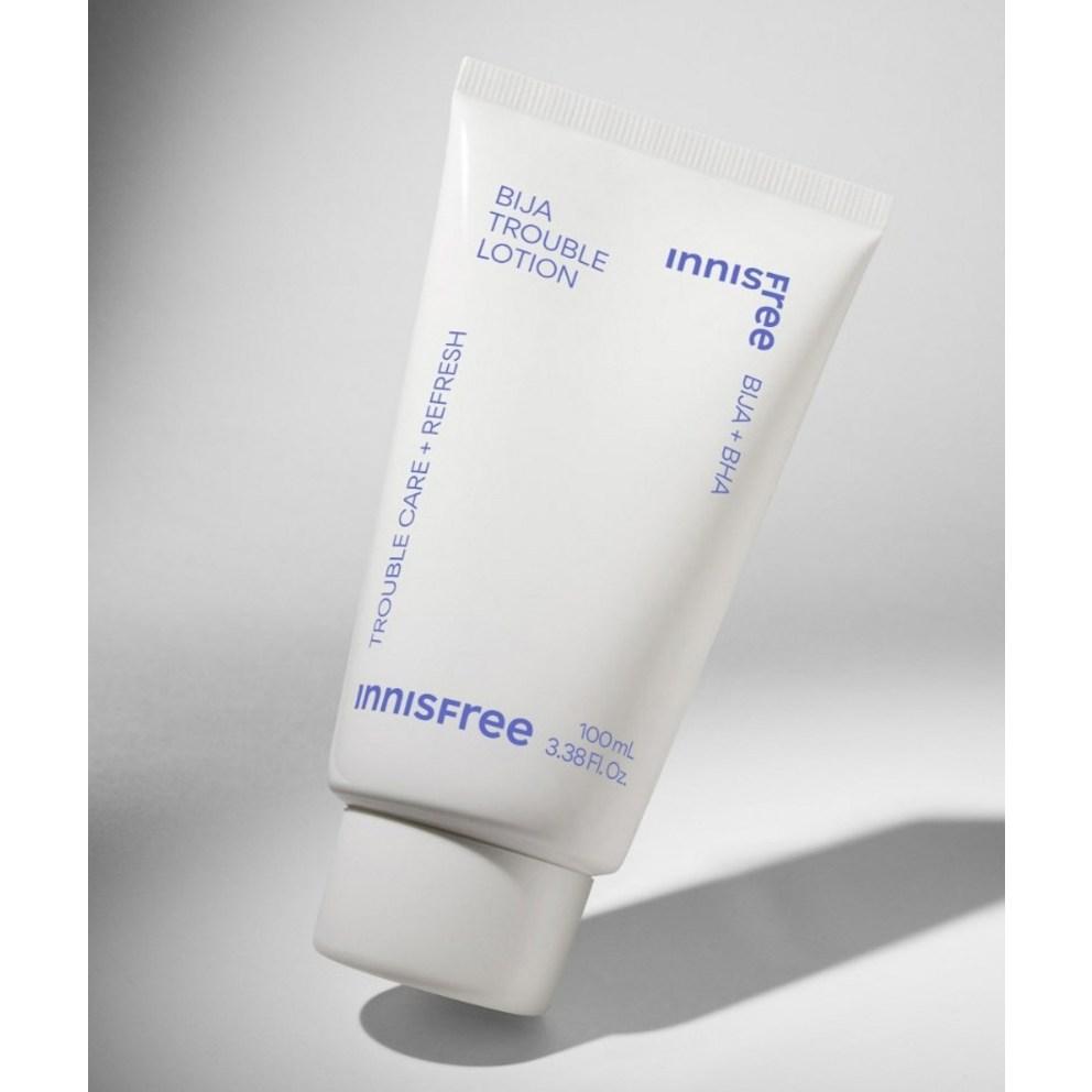 Набор Innisfree Bija Trouble Тонер 170мл + 25мл + Лосьон 100мл + 25мл