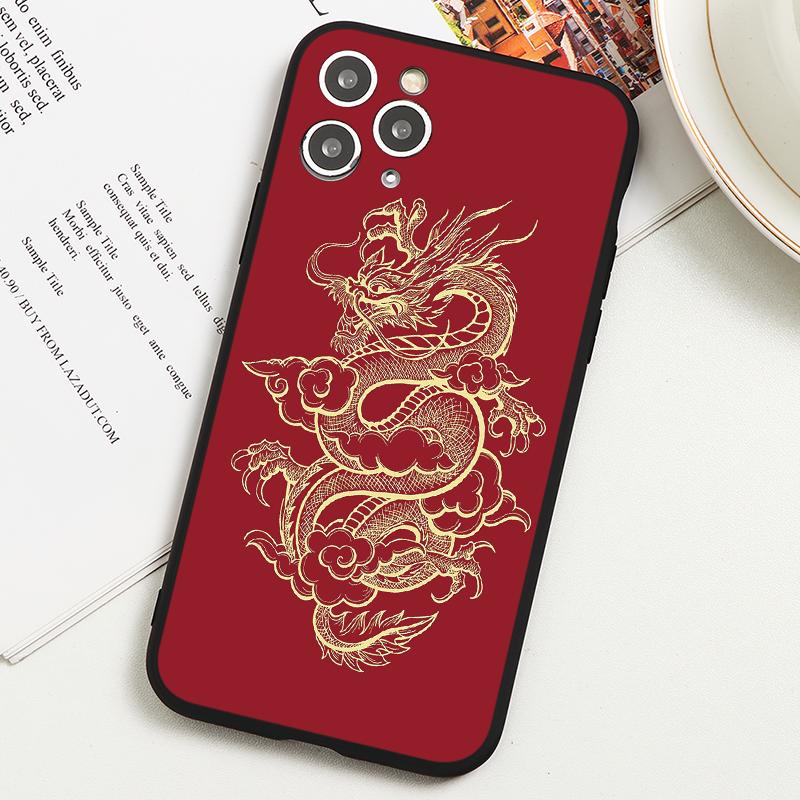 Для Samsung Galaxy A51 50 A32 A20e A52 A21s A12 A71 A70 A72 A30 A31 S22 S21 S20 FE Ultra S8 S9 Plus Dragon Phone Coque Мягкий чехол