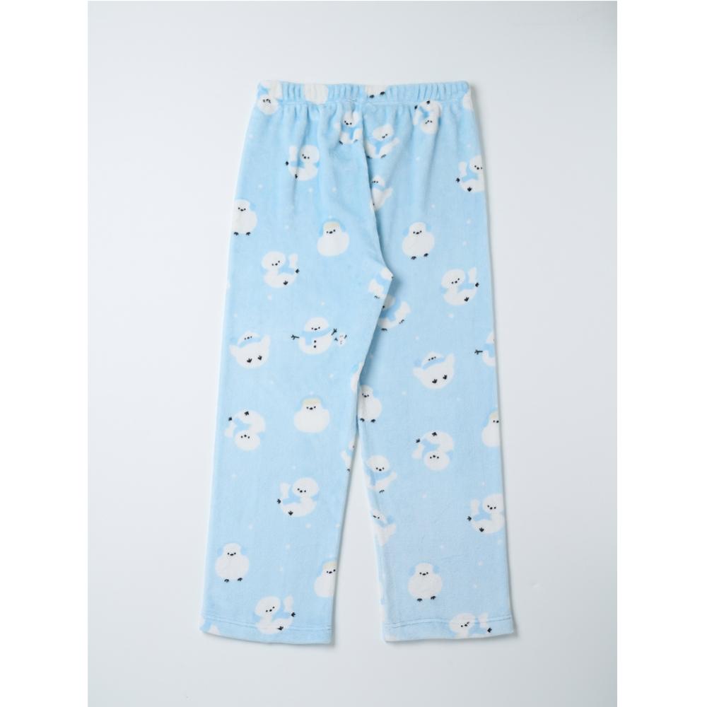 Daiso [public] Winter Together Winter Pajama Pants Xl Blue