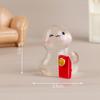 2025 Snake Year Mini Ornament Fortune Luminous Zodiac Snake Figurine Micro Landscape Car Interior Home Desktop Decoration Gifts