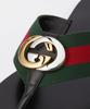 Gucci Размер по сетке см 630307 Мужские сандалии, Бежевый/Эбеновый, 28,0 (Код товара H9020)