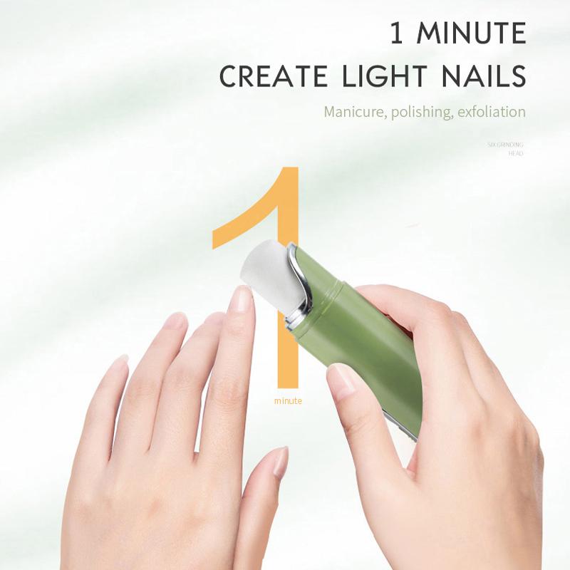 K-SKIN Многофункциональная шлифовальная машинка для ногтей для удаления омертвевшей кожи с ног Полировка ногтей 2 скорости поиска и грубые шлифовальные головки
