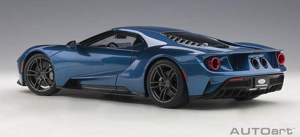 AUTOart Ford GT 2017 Metallic Blue Finished Product 1/18