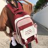Детский Рюкзак для Учениц Начальной Школы Бордовый Рюкзак для Учеников Средней Школы Рюкзак для Студентов Колледжа