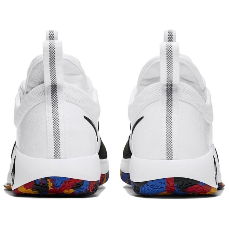 Nike PG 2 'NCAA Tournament' (Unisex) White / Multi-Color Basketball Shoes AJ5163 100