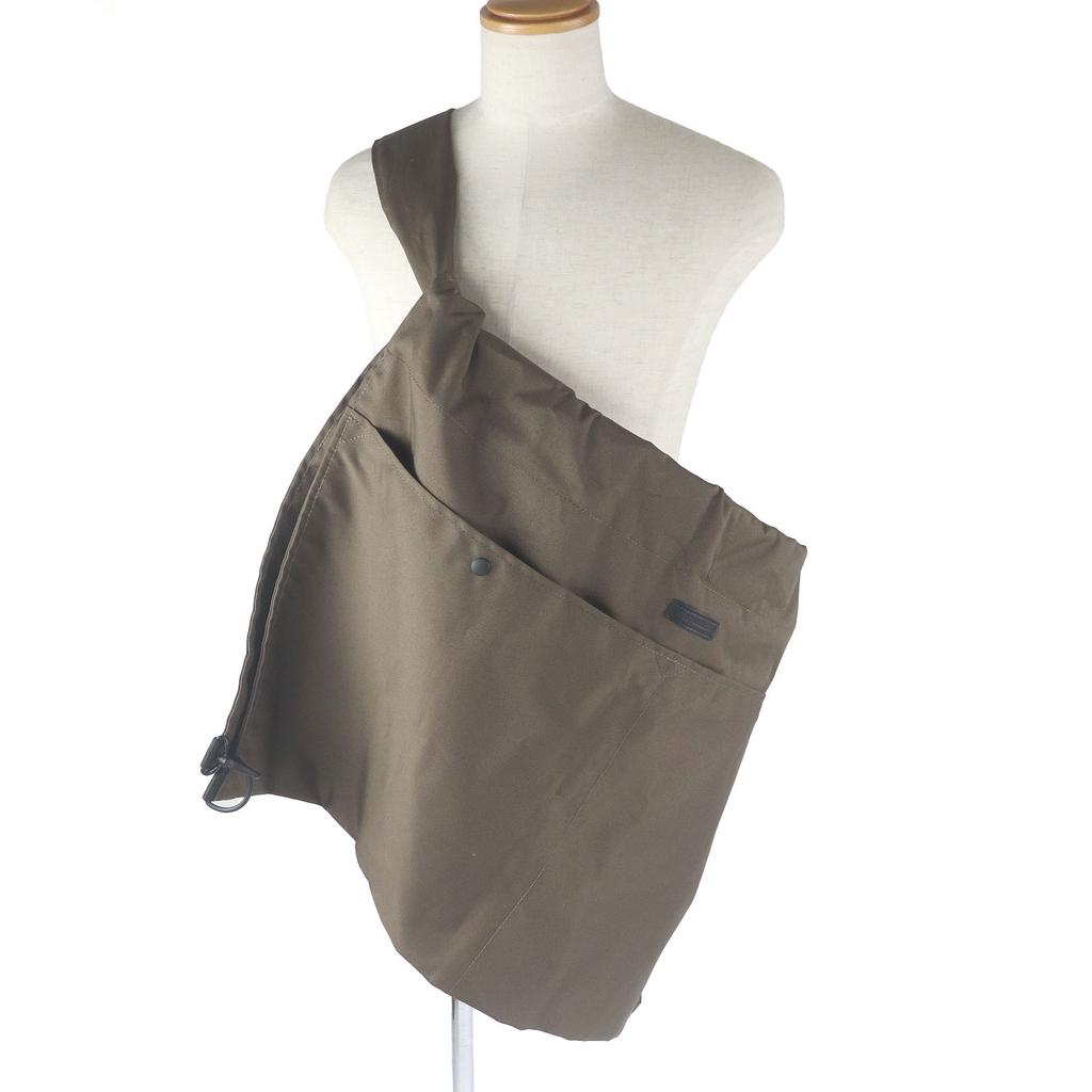 ISSEY MIYAKE MEN Shoulder Bag KASAYA 2WAY Kasa Bag Khaki Used