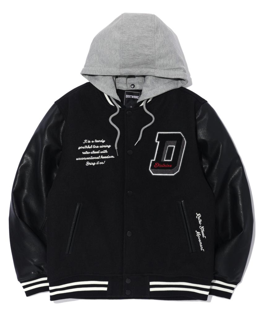 Distn9Ne D Wappen Спортивный утепленный джемпер Черный (Lo1Ju016-076)
