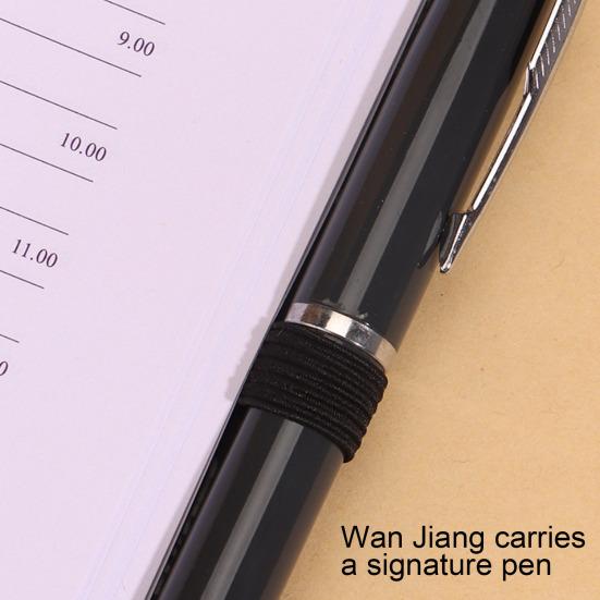 Планировщик дел на 2025 год с держателем для ручки в обложке из искусственной кожи Планировщик на месяц и неделю