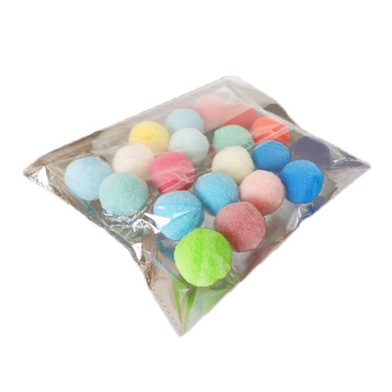 10/20/30 шт., плюшевые шарики из полиэстера, котята, интерактивные игры, обучающая игрушка