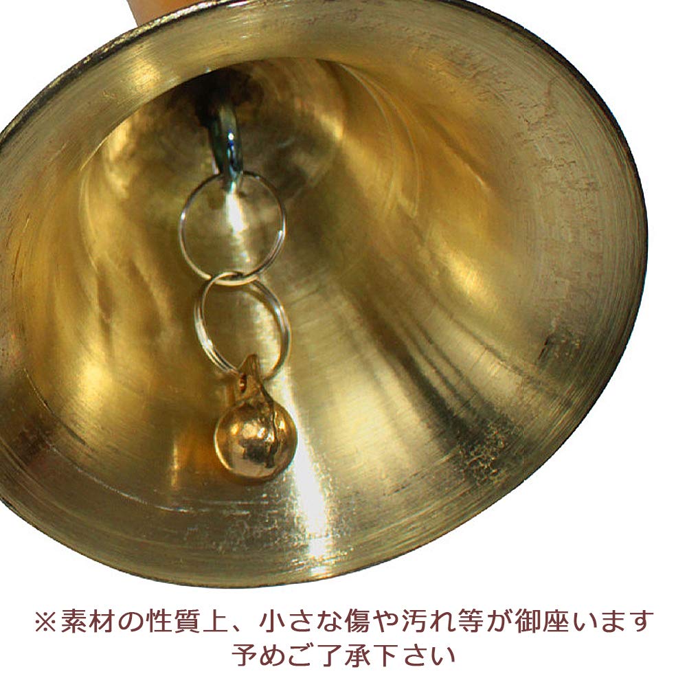 (Avecto) Jackpot Handbell BIG Size Lotto Bell Gold Musical Instrument Lottery Lottery Winner Height Approx. 21cm X Bell Diameter Approx. 14cm