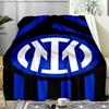 1PC F.C. Internazionale Milano Printed Soft Flannel Blanket Throw for Adult Bedroom Living Room Sofa Camping Travel Fan gifts Christmas Gifts