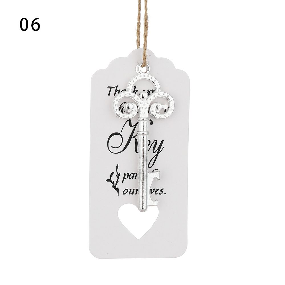 Vintage Party Favor Supplies Beer Opener Wedding Decor Key Bottle Opener Wine Keychain Souvenir