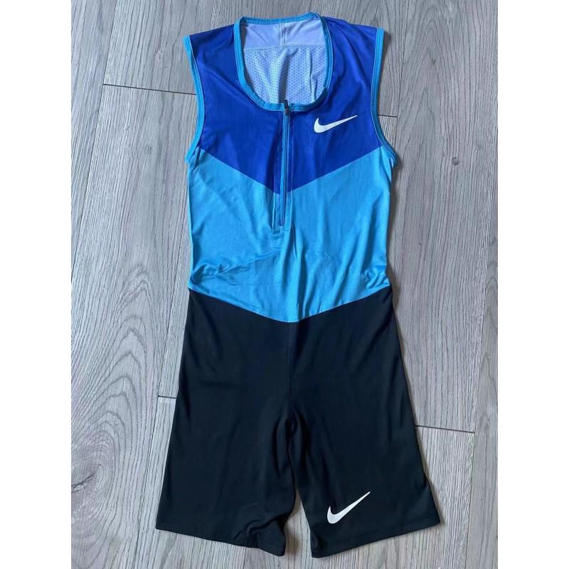 Mens Sportswear Compression Singlet Track Field Sprint Uniform Training Competition