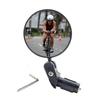 1 Pair Bicycle Rearview Mirrors Convex Lens Adjustable Wider View Cycling Rear View Mirrors Bike Supplies