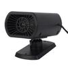 Car Heater Fan 200W 12V Fast Heating Hot Wind Blowing Windshield Defrost Defogger for Winter Driving Black