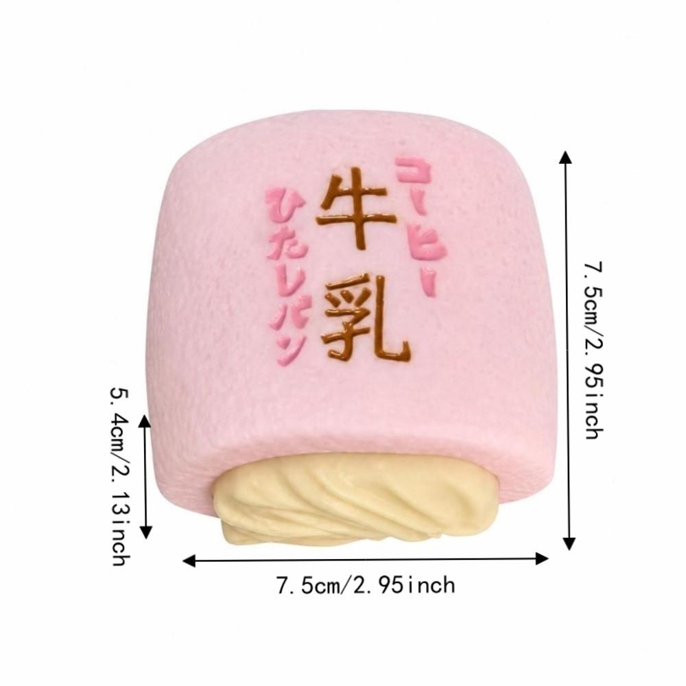 Pinch Le Milk Bread Squeeze Toys Super-thick Slow Rebound Toys Kids Fidget Toys Children's Gifts