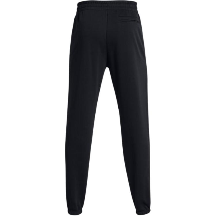 Under Armour Rival флисовые модные удобные мягкие приятные для кожи повседневные брюки мужские низ черный 1383097-001
