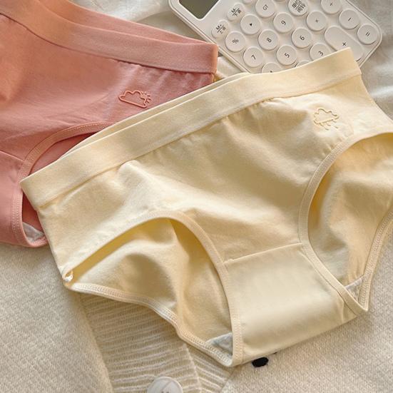 Женское хлопковое нижнее белье со средней талией, трусики-невидимки, мягкие, дышащие, полное покрытие