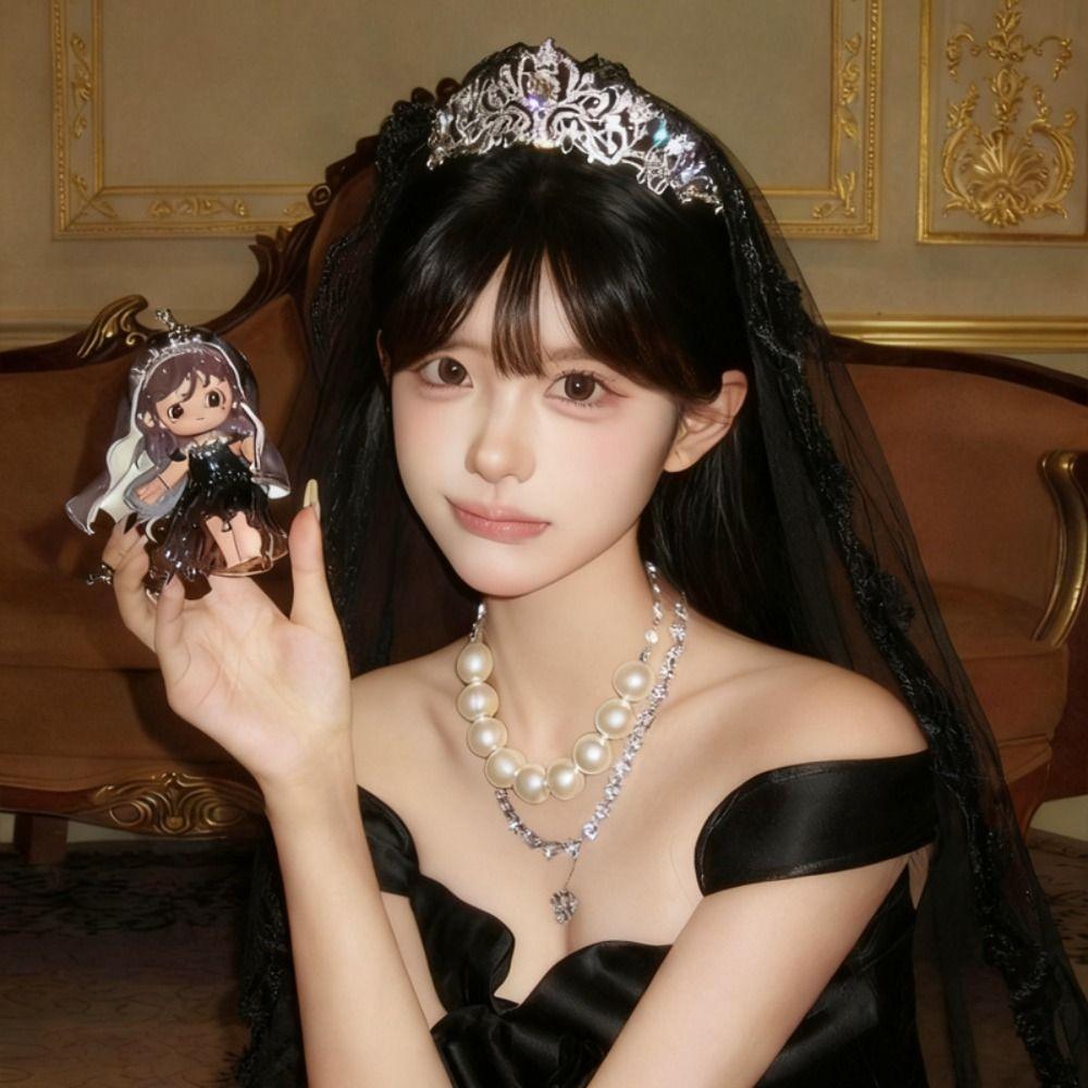 Сверкающая Свадебная Корона Стразы Королева Принцесса Тиара Красивая Барокко Корона для Конкурса День Рождения