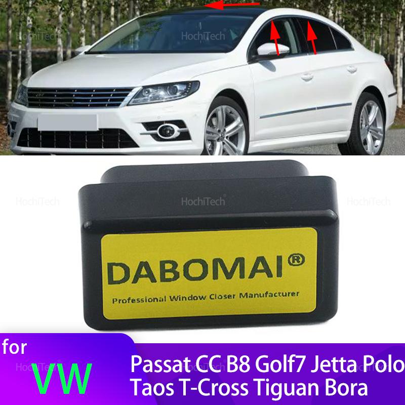 For Volkswagen VW Passat CC B8 Golf7 Jetta Polo Taos T-Cross Tiguan Bora Car Automatic Window Closer OBD Window Lifter Module