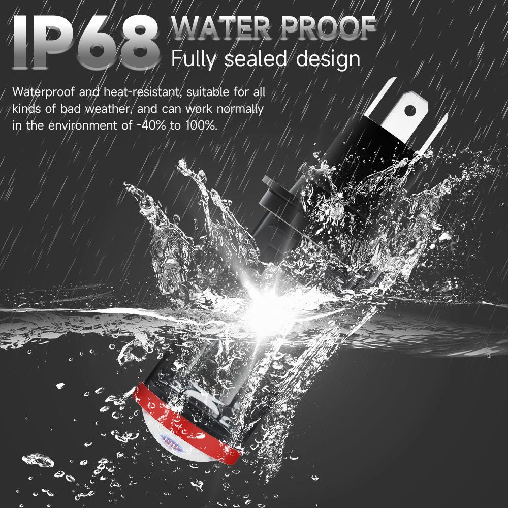 80W 16000LM Plug-in H4 Автомобильные фары Светодиодные мини-объективы для прожектора Автомобили Фара дальнего/ближнего света