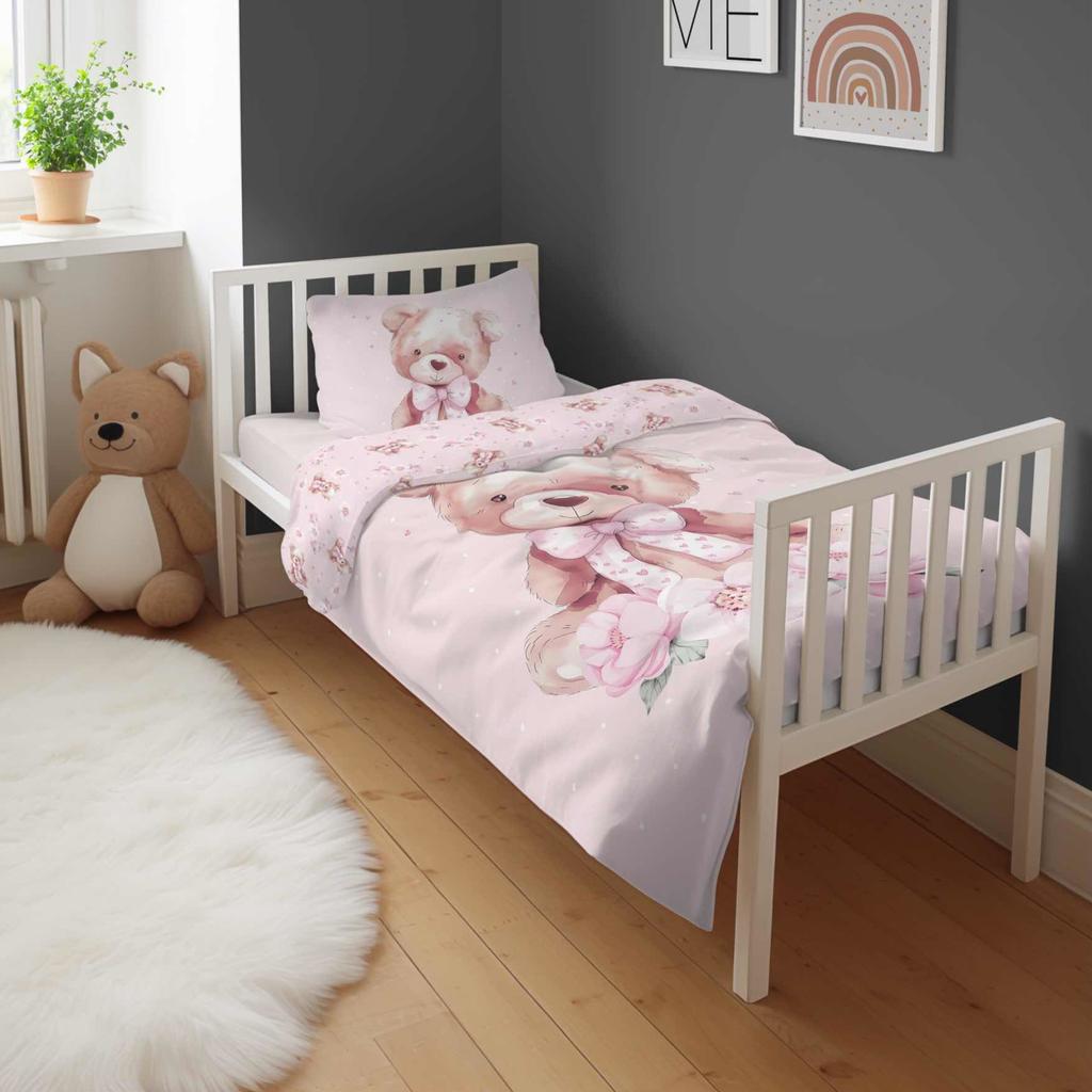Bedding 100x135 for a baby crib, baby, teddy bear, teddy bear