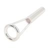 Hollow Embouchure Training Device Metal Lip Muscle Builder Mouth Shape Corrector Strength Trainer for Trumpet Trombone