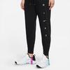 Nike Однотонные трикотажные спортивные брюки женские, черные DJ0772-010