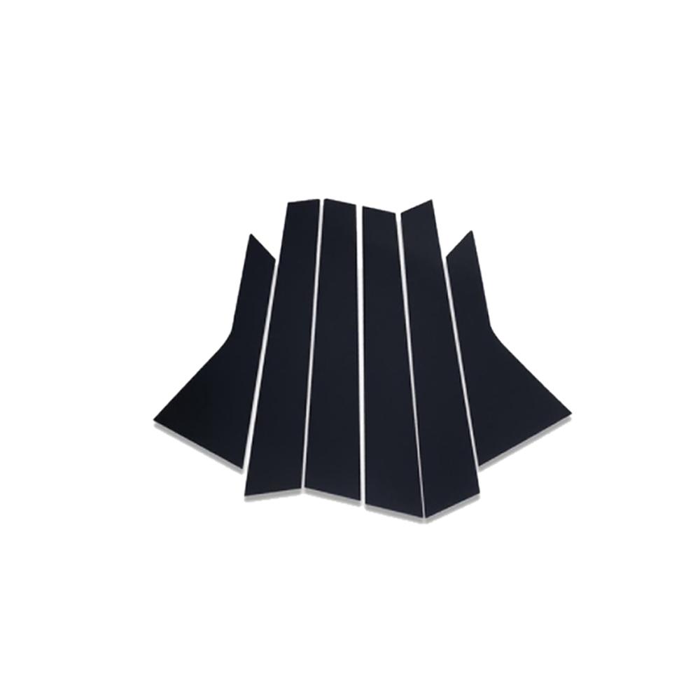 6pcs Car Window Trim Cover for Kia Seltos KX3 SP2 2021~2025 Exterior Part B C Column Pillar Posts Door Sticker Decal Accessorie