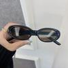Дизайнерский бренд Овальные солнцезащитные очки Женские Мужские Цветные Маленькая оправа Солнцезащитные очки Женские Зеркальные цвета Крутая Мода