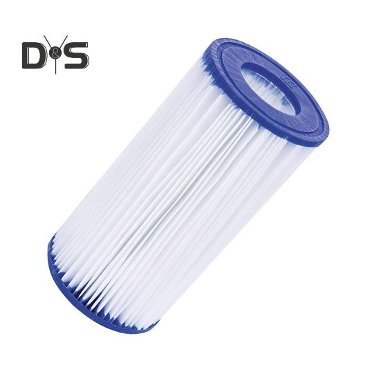 1 Pc/3 Pcs/6 Pcs Pool Filter Core Type III Cartridge Pool Filter Easy To Install Type A/C Pool Filter Replacement for Above-Ground Swimming Pools