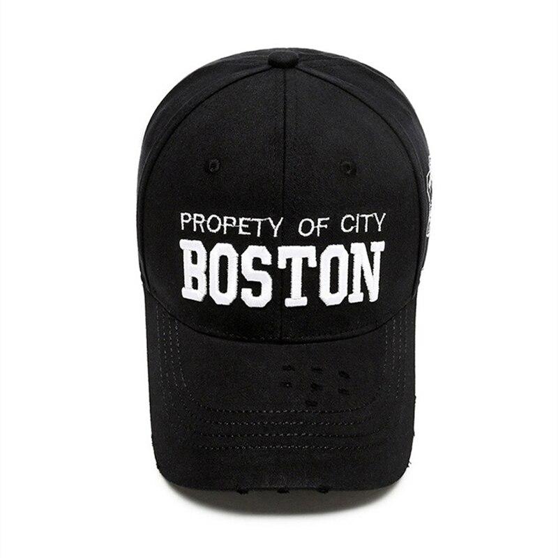 Northwood Хип-хоп BOSTON Бейсбольные кепки с буквами Мужчины Женщины Snapback Шляпы Хлопковая кепка для гольфа Папа Шляпа Кепка дальнобойщика