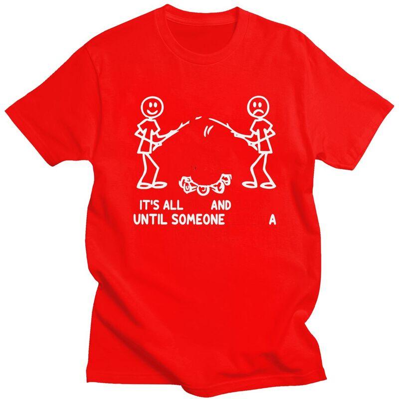 Custom Funny Camp Fire And Weiner Quote T Shirts for Men 100 Cotton Tees Adventure Camping Tshirts Short Sleeve Fashion Tshirt