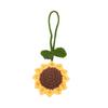 Multipurpose Car Handmade Crochet Sunflower Handmade Sunflower Car Mirror Accessories  Women