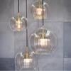 Nordic Glass Pendant Light LED Hanging Lamp For Dining Room Living Room Coffee Shope Home Indoor Decor Lighting Fixtures