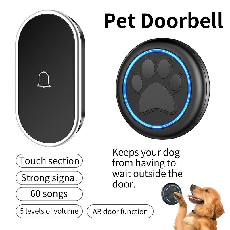 Wireless Long-Range Pet Training Doorbell for Home Use