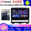 Android Head Unit For Fiat Albea 2004-2012 Carplay Auto Car Radio Multimedia Video Player Navigation GPS 4G WIFI QLED