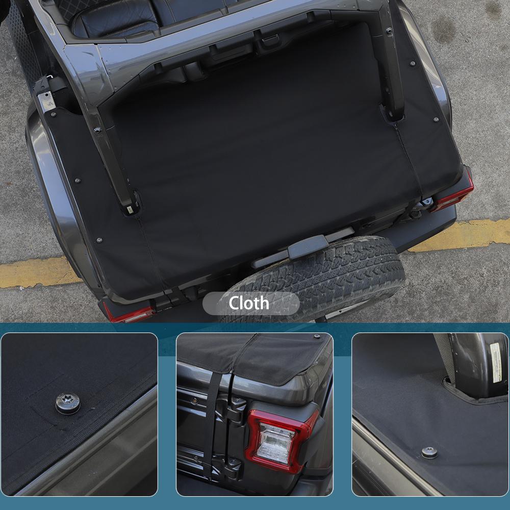 Изолирующая сетка для заднего багажника автомобиля, защитная сетка для Jeep Wrangler JL 2018, 4-дверная версия, внешние аксессуары