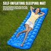 Встроенный насос Кемпинговый надувной матрас Утолщенный коврик Надувной спальный коврик Пеший туризм Туризм