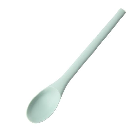 Soup Spoon Bent Head Long Handle Silicone Multi-purpose Portable Dessert Ice Cream Scoop