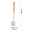 Food Grade Silicone Kitchen Utensils Set Beech Wood Handle Heat Resistant Non-Stick Cookware Spatula Spoon Whisk Tongs