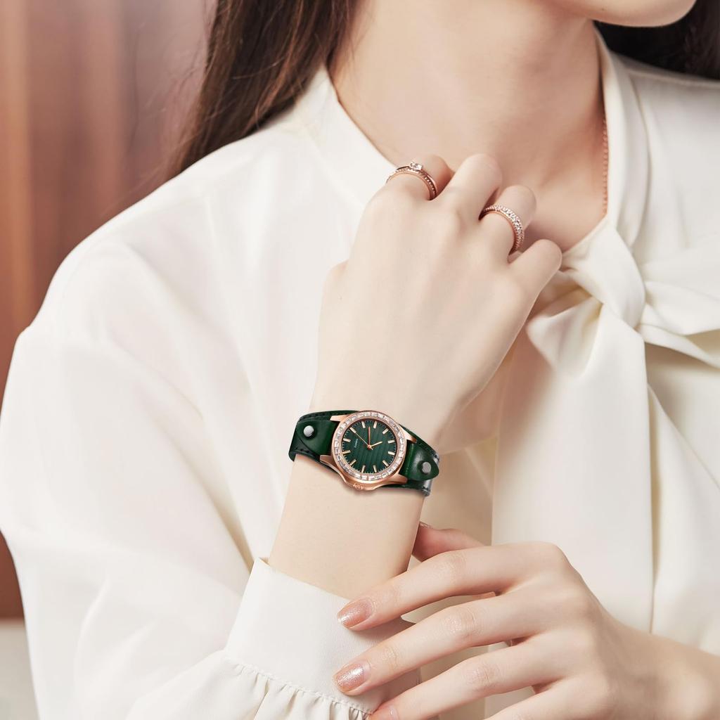 Часы в античном стиле с кожаным ремешком, аналоговый водонепроницаемый кожаный браслет, женские часы, стильный модный аксессуар, подарок на день рождения, годовщину, рождественский подарок