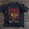 Slayer - Hell Awaits Tracklist, Rock Band Music, Unisex Black Cotton T-Shirt