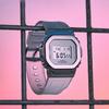Casio Женские часы Полностью металлические Серия Серые GM-S5600SK-7PR-person