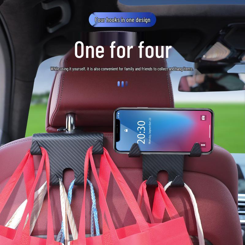 Creative Car Seat Back Hook for Interior Storage