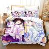 Аниме Кавайные Девочки Nekopara Комплект Постельного Белья 3D Печать Подходит для Спальни Комплект Пододеяльника С Наволочками Детский Домашний Текстиль