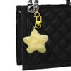 Candy Color Plush Star Keychain Soft Stuffed Stars Keyring Pentagrams Plush Key Chains Backpack Pendant Bag Decoration