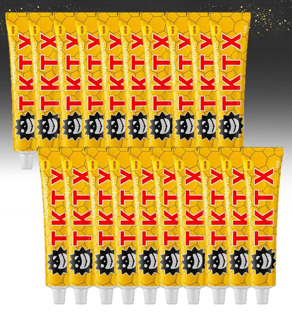 Сливк 10г местного анестетика 40% ТКТХ обезболивающий для желтого цвета геля искусства татуировки