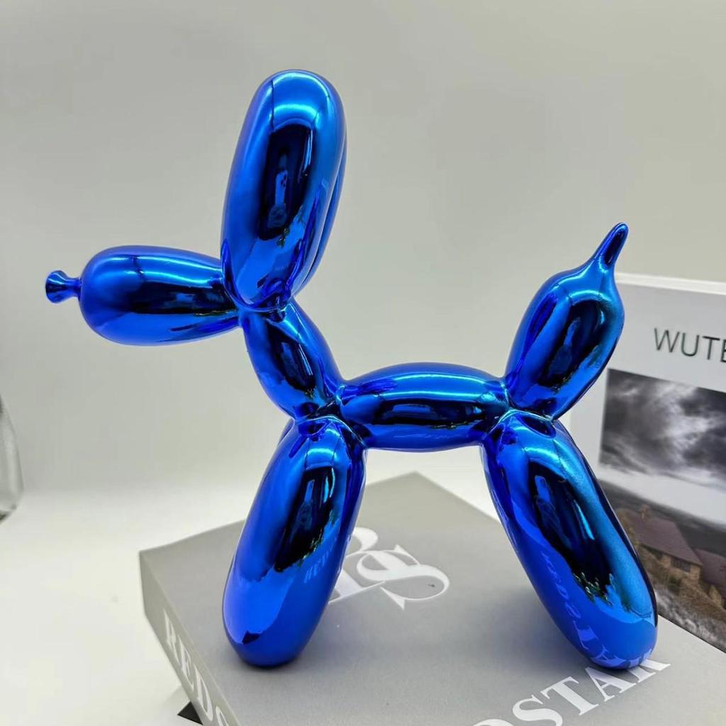 Трендовая фигурка собаки из смолы в виде воздушного шара - Современный предмет домашнего декора